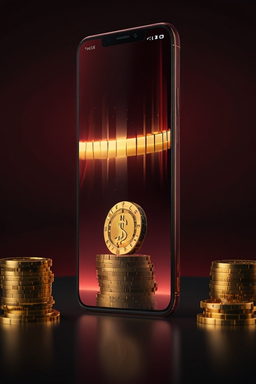 Telemóvel com app de casino